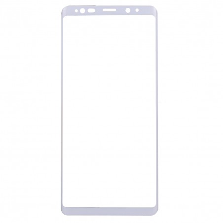 Film en Verre Trempé Incurvé Samsung Galaxy Note 8 (N950F) - Contour Blanc