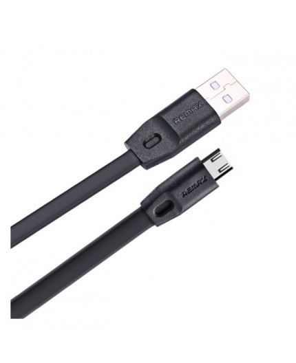 Câble Micro USB REMAX RC-001m Full Speed (Charge Rapide) 2 Métres - Noir