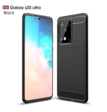Coque en Fibre de Carbone Samsung Galaxy S20 Ultra (G988F) - Noir