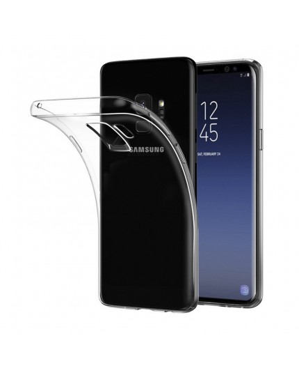 Coque Silicone Ultra Slim Samsung Galaxy S9+ - Transparente