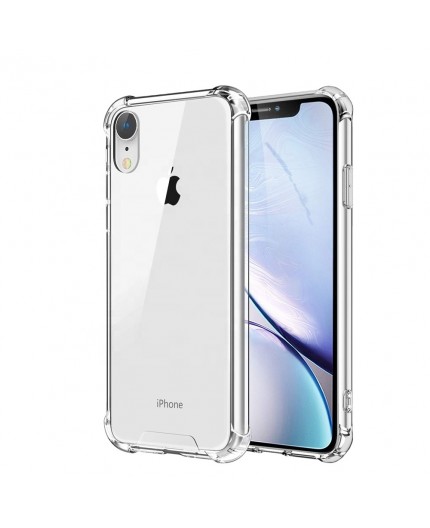 Coque Silicone Antichoc iPhone Xr - Transparent
