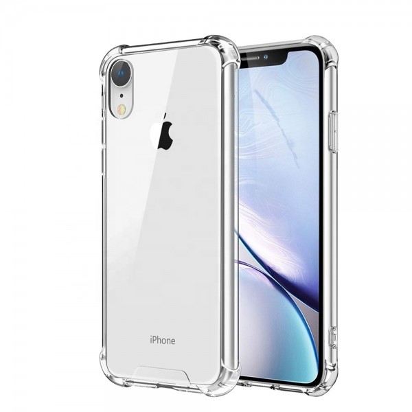 Coque Silicone Antichoc iPhone Xr - Transparent