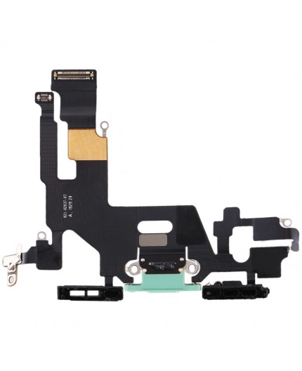Nappe Connecteur de Charge iPhone 11 - Vert
