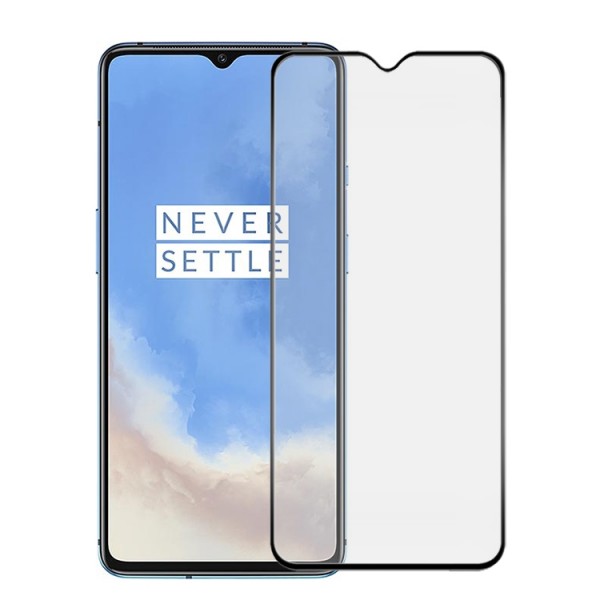 Film en Verre Trempé Intégral OnePlus 7T - Contour Noir