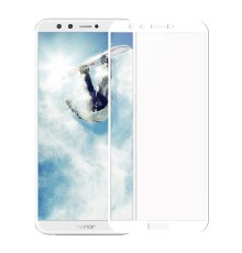 Film en Verre Trempé Intégral Huawei Honor 9 Lite - Contour Blanc