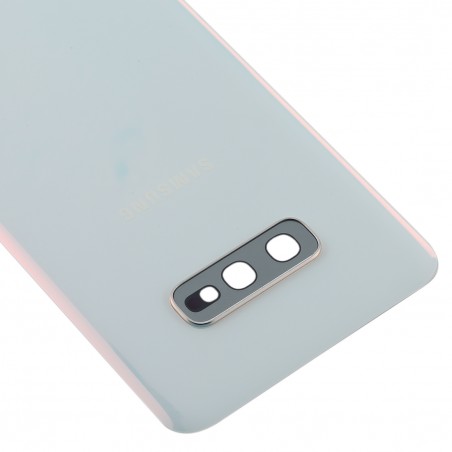 Vitre Arrière de Remplacement Samsung Galaxy S10e (G970F) - Blanc